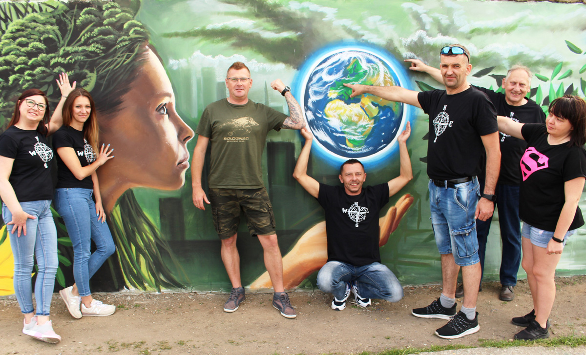 W Goczałkowie powstał ekologiczny mural [FOTO]