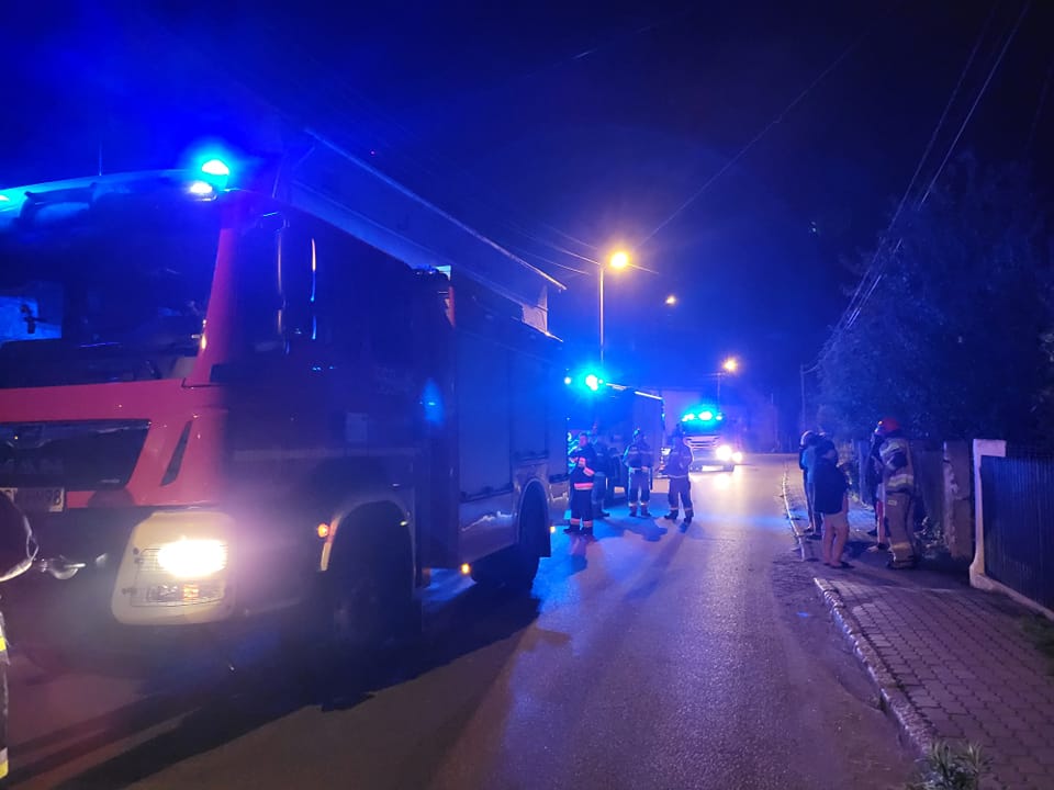 Nocna interwencja strażaków w Goczałkowie